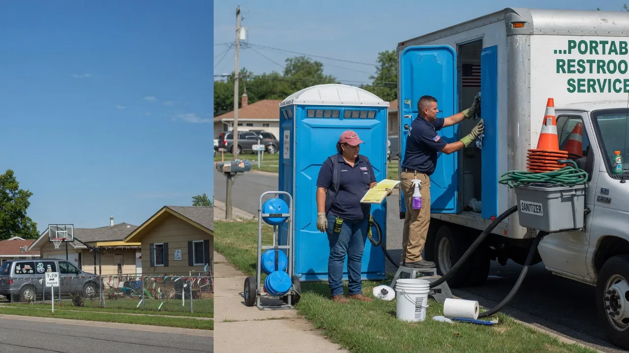 Portable Toilet Rental in Fishertown, PA near me
